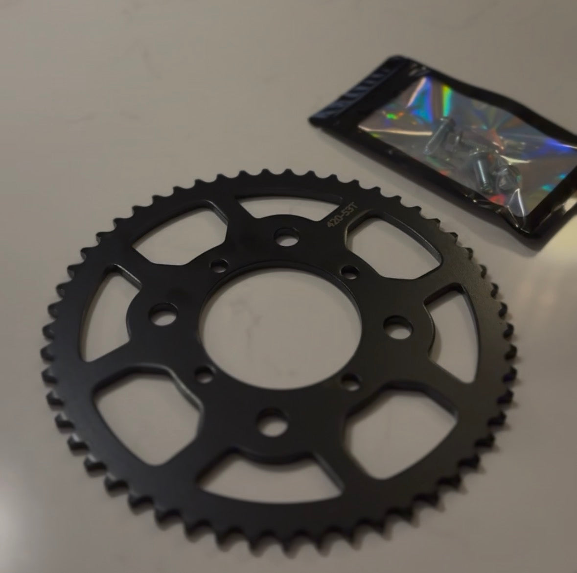 Tuttio upgraded back sprocket.